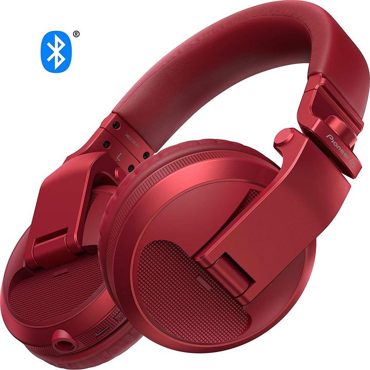 Produktbild Pioneer DJ HDJ-X5BT-R (keine Geräuschunterdrückung, 20 h, Kabelgebunden, Kabellos)
