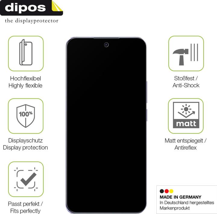 Produktbild Dipos Full Cover Schutzfolie Matt (1 Stück, Realme 14x)