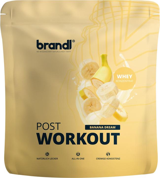 Actual product image Brandl-Nutrition Pulver Post Workout Banana 1000 g (Banana, 1 pcs., 1000 g)
