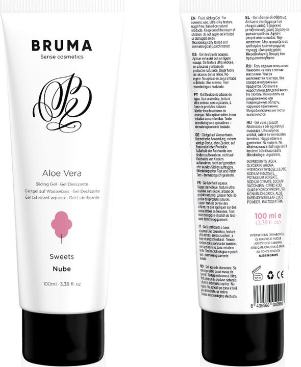 Actual product image Bruma Gel Deslizante Con Aloe Vera Sabor A Nube 100 ml