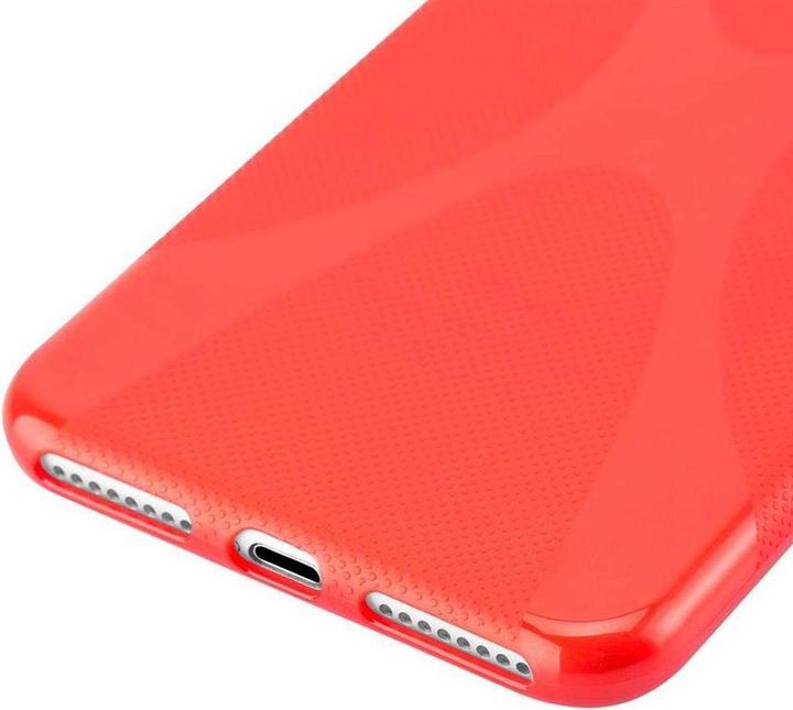Actual product image Cadorabo TPU X-Line Cover (Apple iPhone 7s Plus, Apple iPhone 7 Plus)