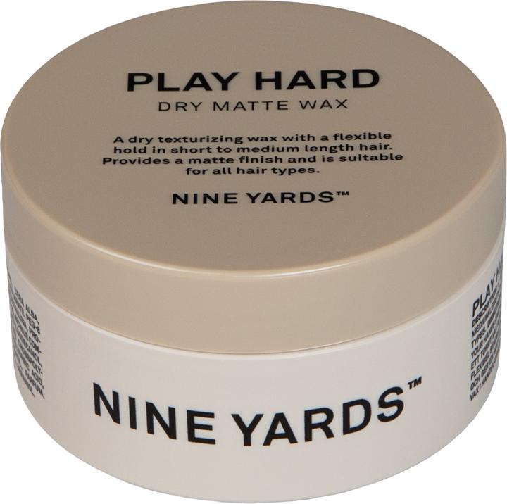 Image du produit Nine Yards Play Hard Dry Matte Paste Cire pour cheveux secs et mats 100Ml (Cire capillaire, 100 ml)