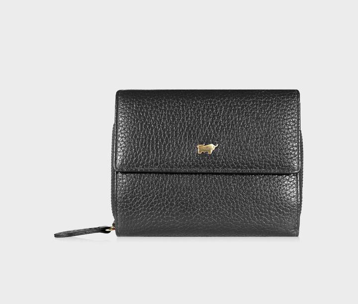 Actual product image Braun Büffel Asti wallet RFID leather 12 cm