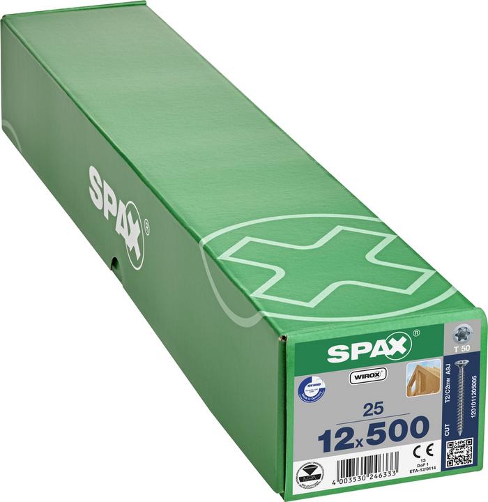 Actual product image Spax Wood construction screws (25 Screws per piece)