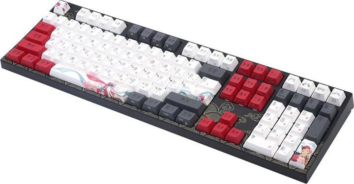 Image du produit Varmilo VEA108 Clavier de jeu Beijing Opera, MX-Brown, LED blanche - Disposition américaine (US, Filaire)