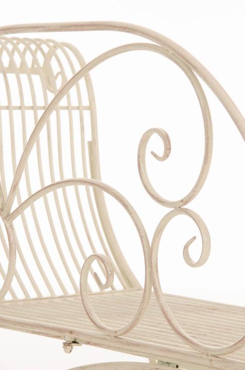 Image du produit CLP Banc de jardin Karma, crème antique
