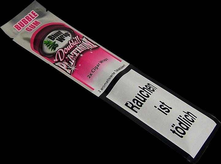 Immagine prodotto Blunt Wraps Doppio Platino Bubblegum 2 in 1