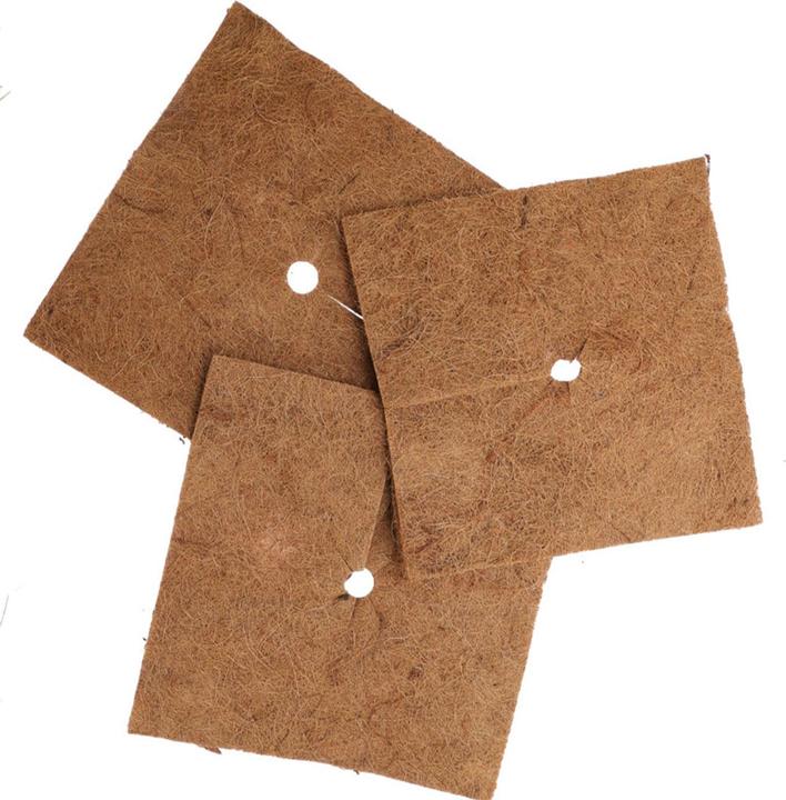 Immagine prodotto ProGarden Frostschutz-Kokosmatten für Topfpflanzen, quadratisch, 38 x 38 cm, 6er-Set