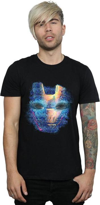 Produktbild Iron Man Distressed Head TShirt (L)