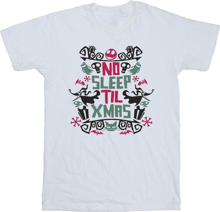 Actual product image Disney Mens The Nightmare Before Christmas No Sleep Til Xmas T-Shirt (4XL)