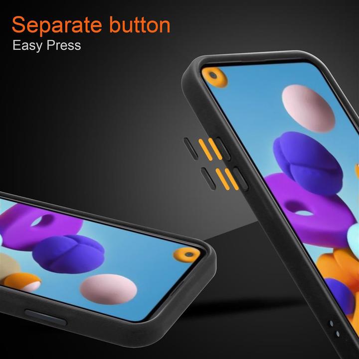 Actual product image Cadorabo Hybrid Matt Cover (Samsung Galaxy A21)