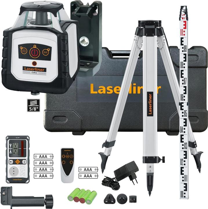 Image du produit Laserliner Laser rotatif Cubus 210S Set