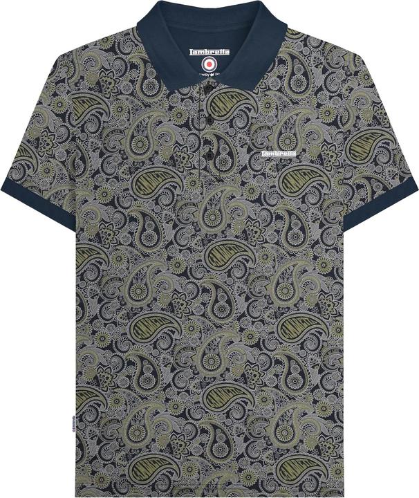Lambretta SS25 Poloshirt Mit Markenzeichen