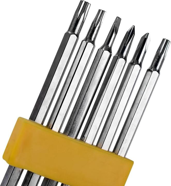 Produktbild König Design Präzisions Schraubendreher Set 6-tlg. Mini Schlitz und Kreuz Schraubenzieher (Vielzahn)