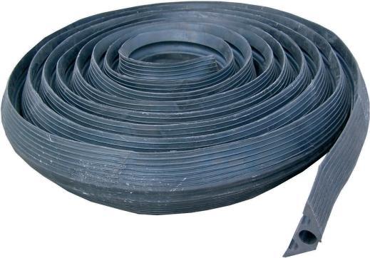Produktbild Viso Kabelbrücke Gummi Schwarz Anzahl Kanäle: 1 10000 mm Inhalt: 1 St. (Kabelbrücke, 1000 cm)