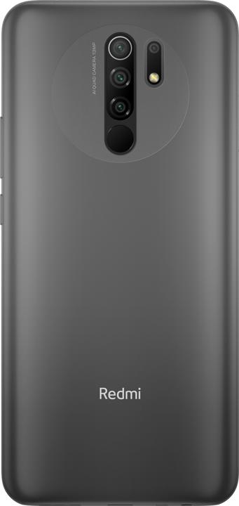 Produktbild Xiaomi Redmi 9 (64 GB, Carbon Grey, 6.53", Dual SIM + SD, 13 Mpx, 4G)