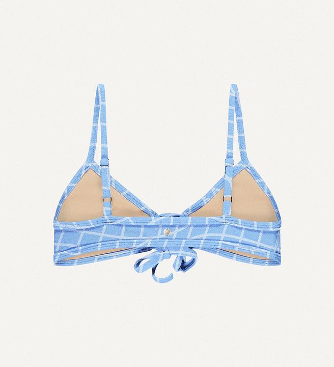 Blue Pool Print Frottee