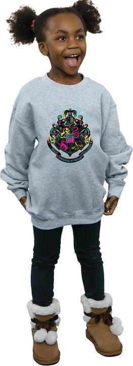 Produktbild Neon Hogwarts Crest Sweatshirt Mädchen (152, 158)