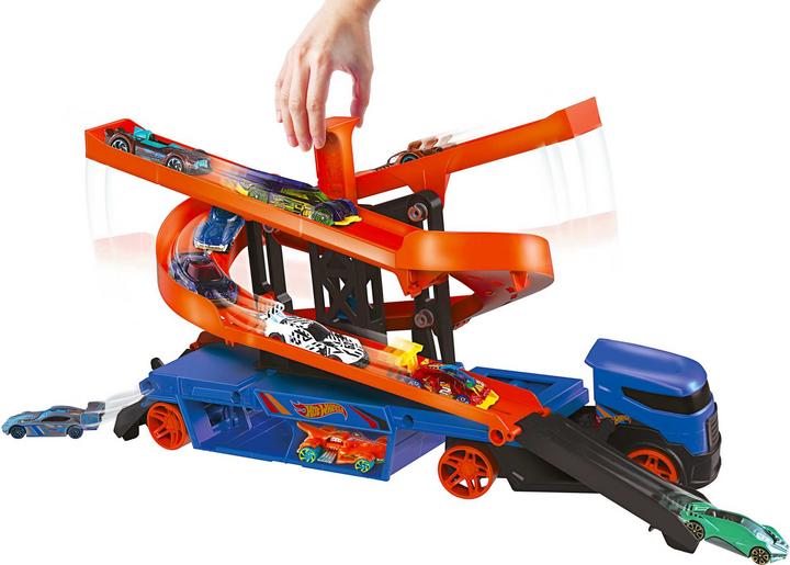 Actual product image Hot Wheels Lift & Launch Hauler