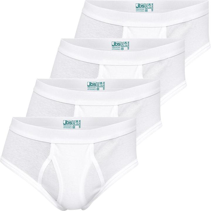 Produktbild JBS 4er Pack Organic Cotton Midi Slip / Unterhose (L, 4er Pack)