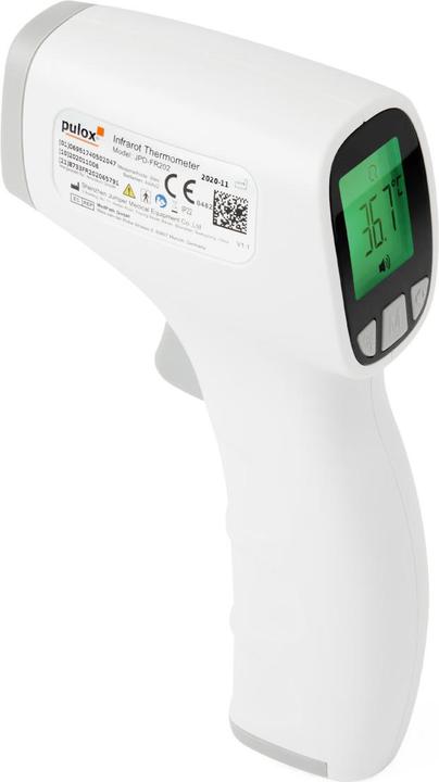 Actual product image Pulox Infrared Thermometer JPD-FR202 (Forehead, Non-contact)
