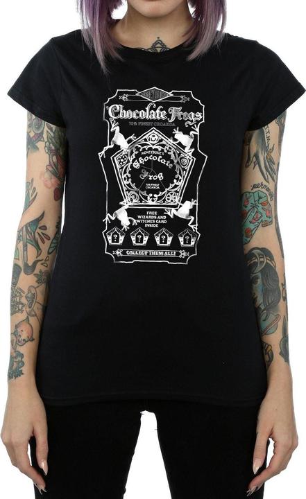 Immagine prodotto Chocolate Frogs Mono Label Maglietta Donna (L)