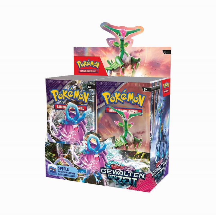 Actual product image Pokémon Temporal Forces (German, Booster display)