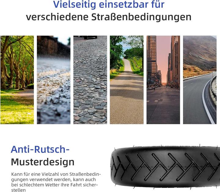 Actual product image Ulip Schlauchloser Ersatzreifen für E-Scooter (10 Zoll)