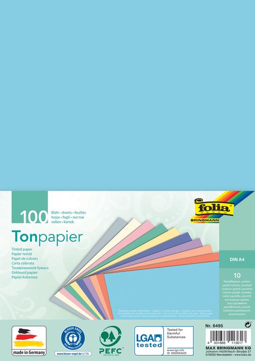 Produktbild Folia Tonpapier (130 g/m², 100 x)