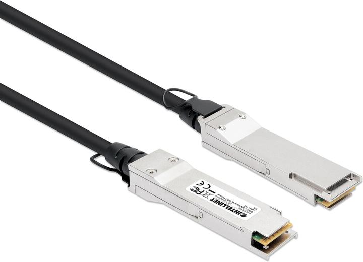 Actual product image Intellinet QSFP+ 40G Passive DAC Twinax Cable 1.0m MSA-conf (PVC, CAT7, 1 m)