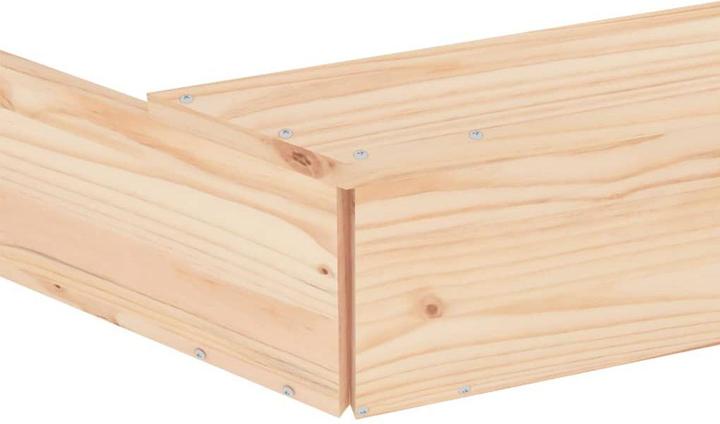 Produktbild VidaXL Sandkasten mit Sitzen Achteck Massivholz Kiefer,Material