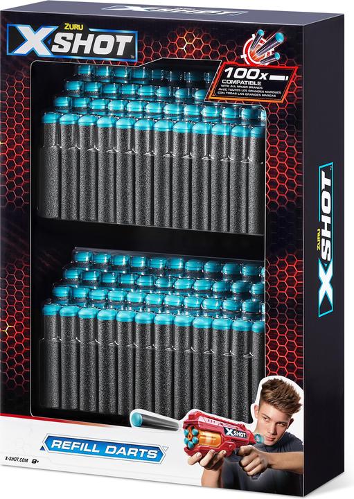 Xshot Confezione di ricarica X-Shot da 100 freccette