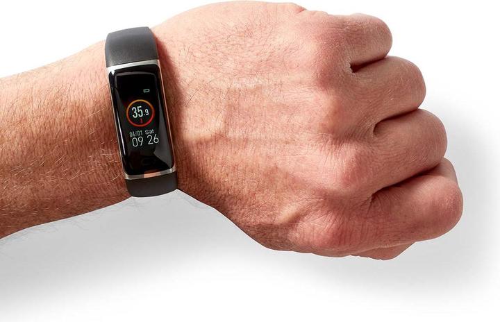 Actual product image Nedis SmartLife - Smartwatch - LCD display - IP67 - Maximum operating time: 7200 min - with step counter (20 mm)