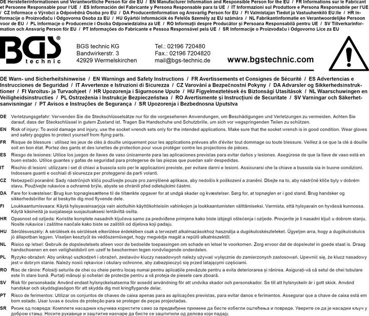 Produktbild BGS Steckschlüssel-Satz Wellenprofil | Antrieb 6,3 mm (1/4") / 12,5 mm (1/2") | 150-tlg.