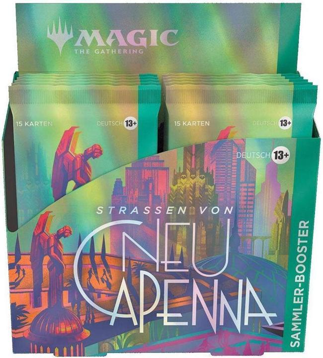 Image du produit Magic the Gathering Streets of New Capenna (Allemand, Affichage du booster)