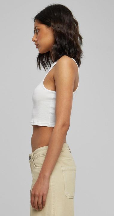Actual product image Urban Classics Ladies Cropped Rib Top - 3760 (XXL)