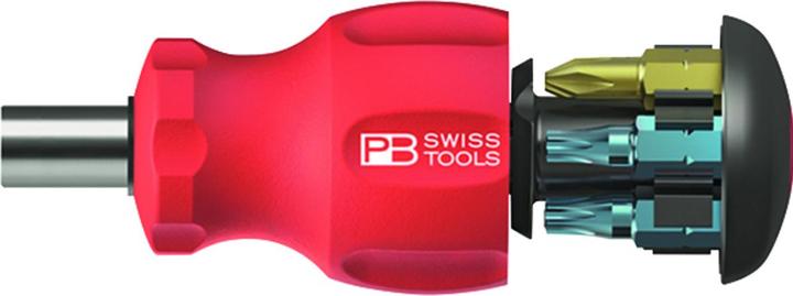 Produktbild PB Swiss Tools PB Insider Stubby (Schlitzschrauben, Torx (TX), Phillipps-Kreuzschlitz (PH))
