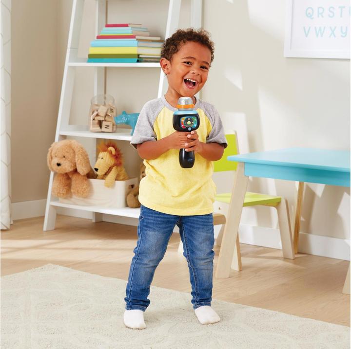 Image du produit VTech Jouet musical Microphone magique pour chanter et s'amuser -FR- (Français)