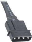 Produktbild Akasa 4-Pol Molex Verlängerung gesleevt - 30cm black