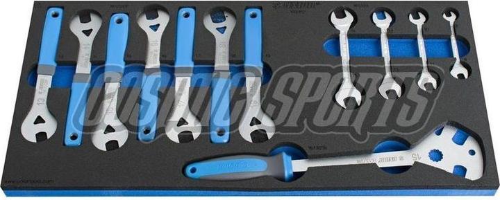 Actual product image Unior Bike tool set in SOS tool tray 1600 m2