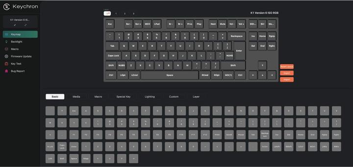 Immagine prodotto Keychron K1 QMK V6 (CH, Senza fili, Cablato)