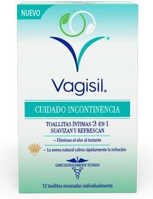 Produktbild Vagisil Incontinence Care Intimate Wipes 12 Units (Intimwaschlotion)