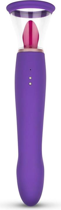 Image du produit Easytoys Pompe Pleasure Pump avec vibromasseur pour point G - Violet