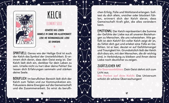 Actual product image Mein kleines Sternorakel (German, Morgane Coeur Ame, Betty Gautier, 2024)