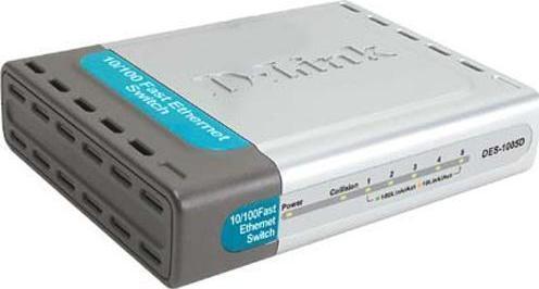 Actual product image D-Link Des-1005d (5 Ports)