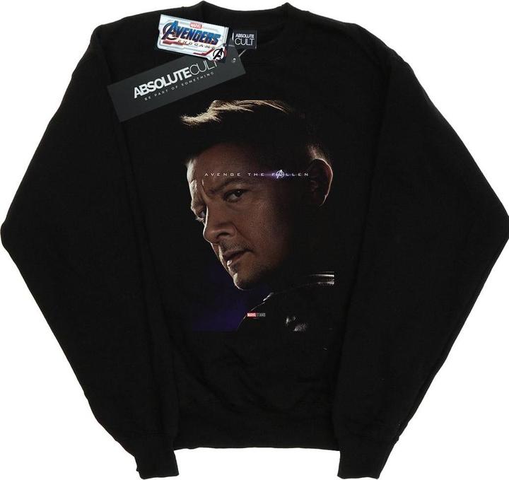 Actual product image Boys Avengers Endgame Avenge The Fallen Hawkeye Sweatshirt (140, 146)