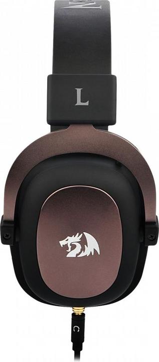 Actual product image Redragon H510 Zeus Headset Wired Head-band Gaming USB Type-A Black, Pink, Red (Cable)