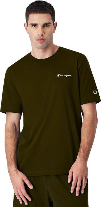 Champion Koszulka męska SS Tee oliwkowa 220264 GS573 XL (XL)