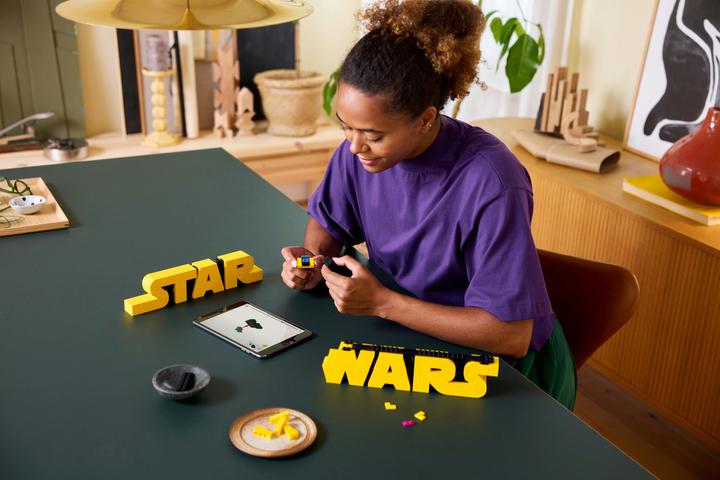 Produktbild LEGO Star Wars™ Logo aus Steinen (75407, LEGO DC)