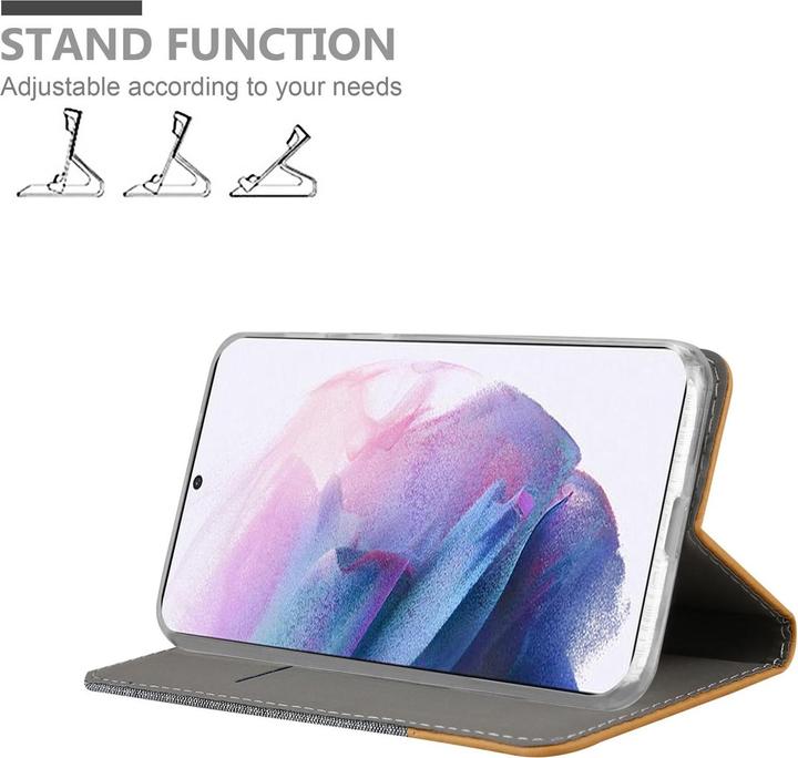 Productafbeelding Cadorabo Boek Jeans Optiek Cover (Samsung Galaxy S21+)
